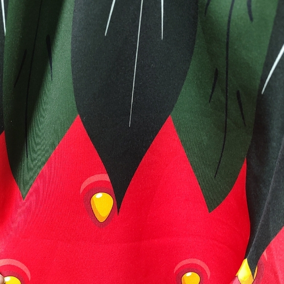 Heidi N Closet Strawberry Print Jogger Pants - Picture 5 of 9